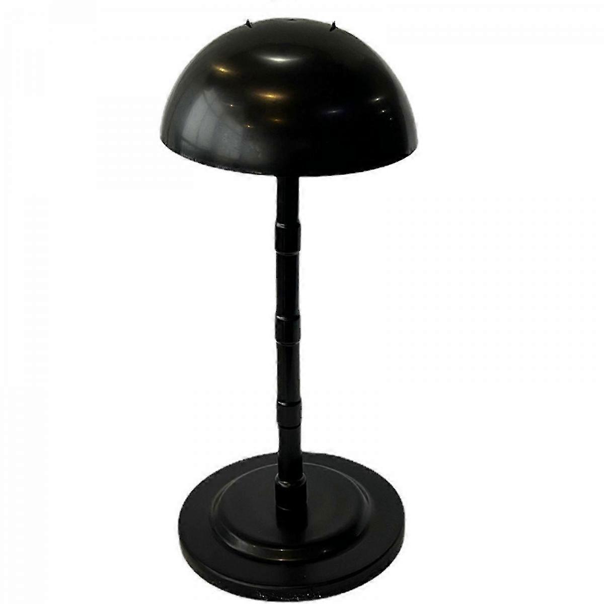 Wigs Stand Mushroom Top Portable Wigs Head Holder Wigs Holder Stands Wigs Head Stand for Multiple Wigs Hat Display White