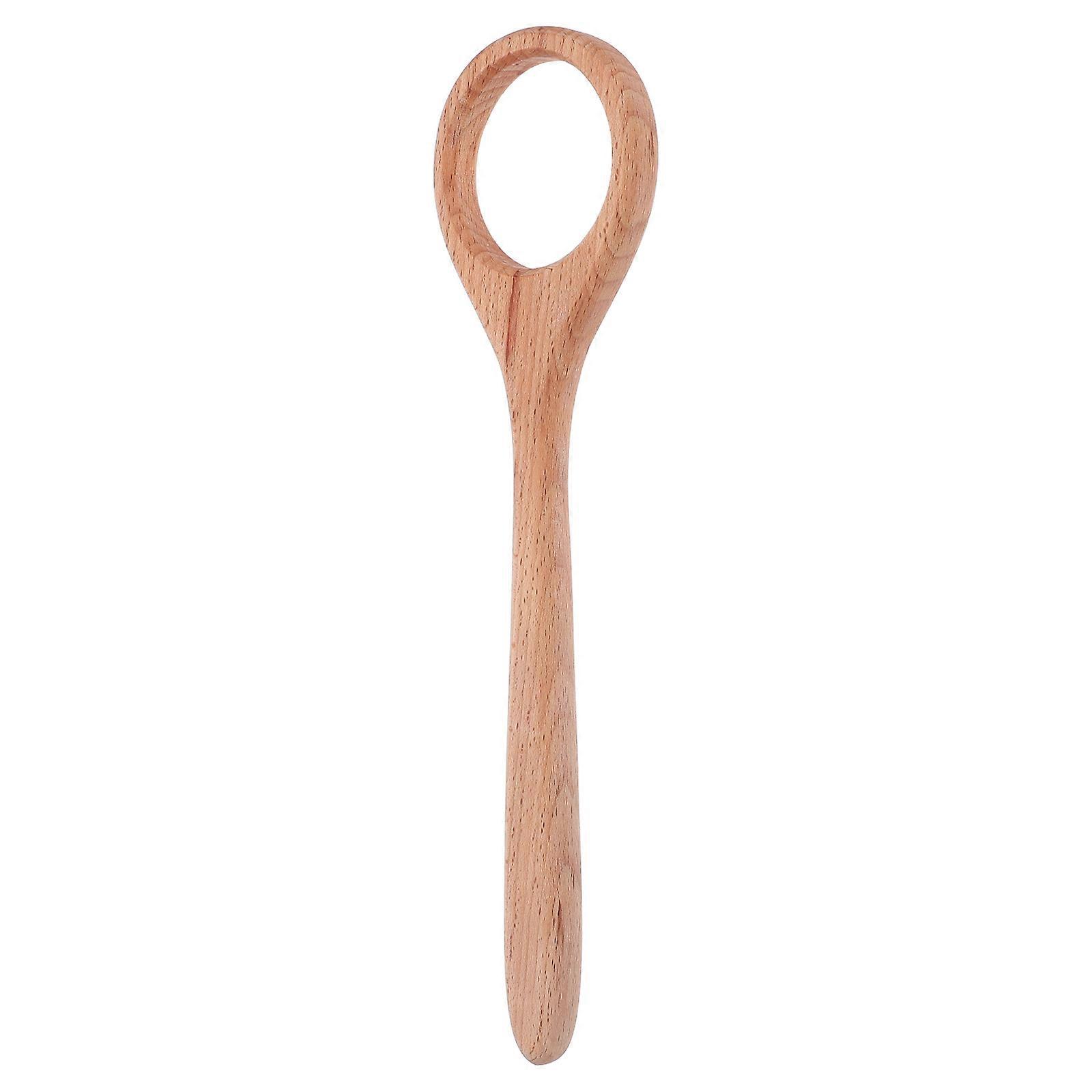 Wood Dough Whisk 2Pcs for Kitchen Use with Design