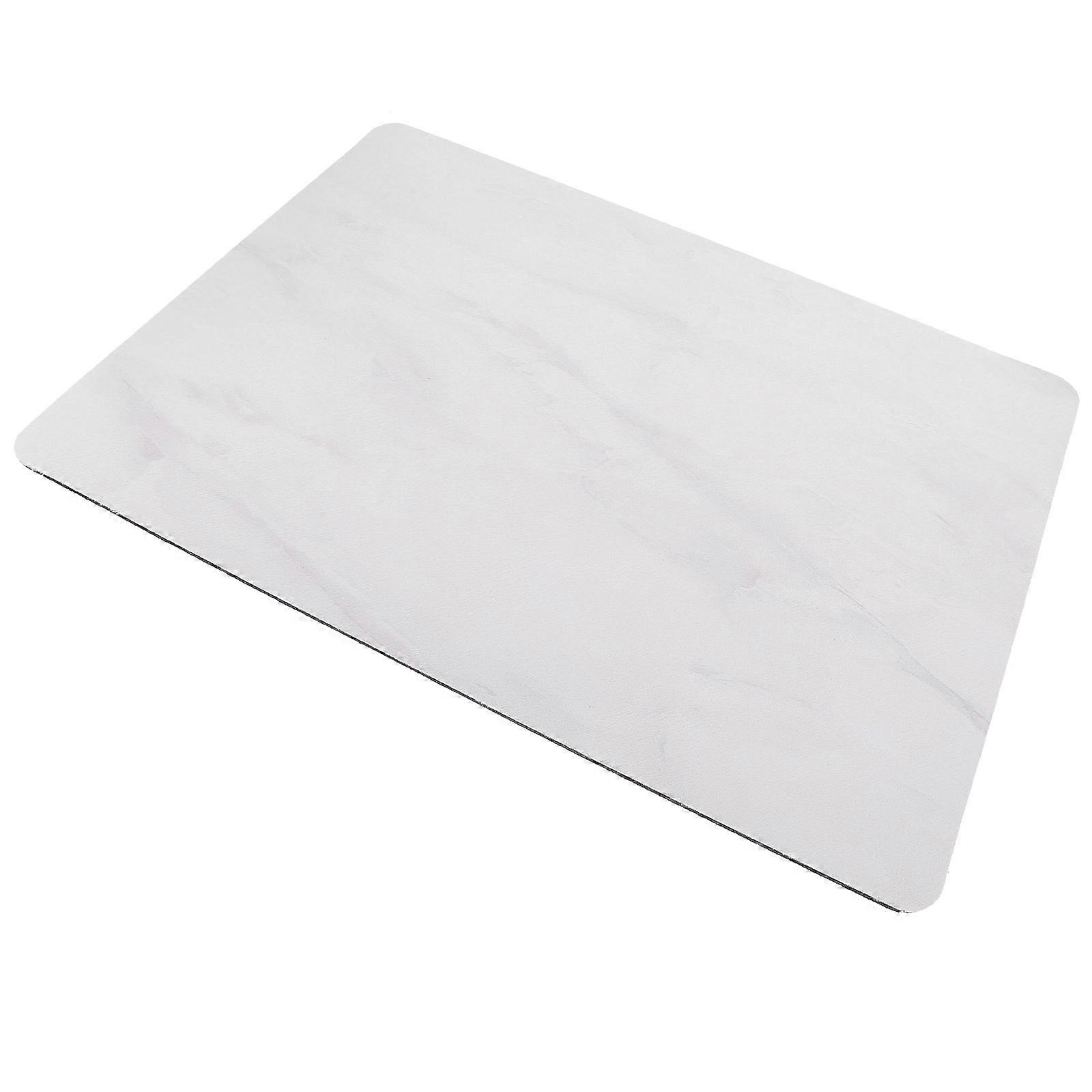 PVC Kitchen Drying Mat for Coffee Dishes with 4Pcs Absorbent Mats