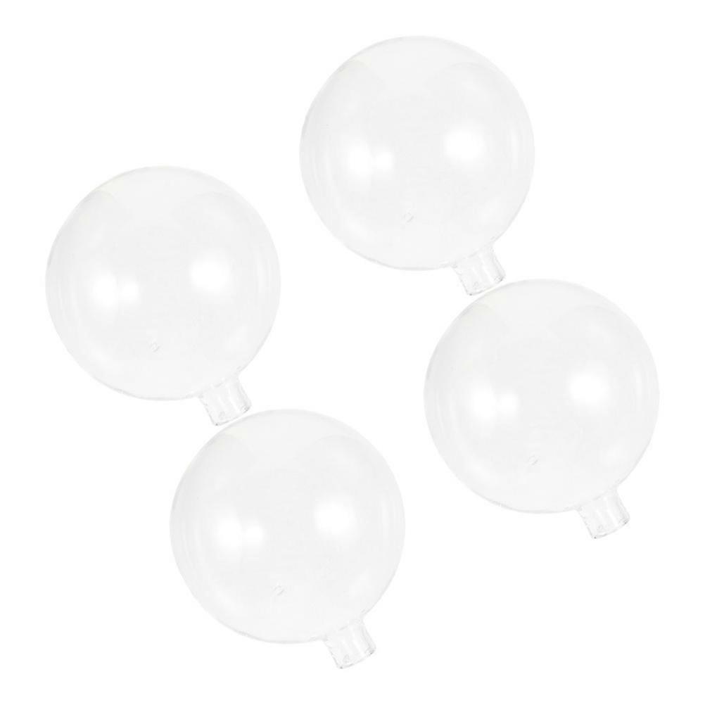 Clear Glass Globe Lampshade for Wall Sconces 16Pcs Replacement Set