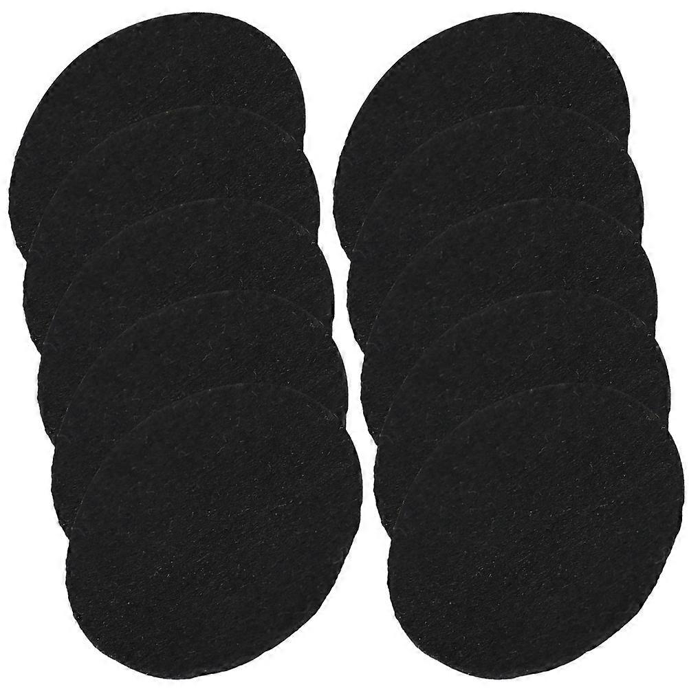 Black Incense Burner Fireproof Mat for Aromatherapy 40Pcs