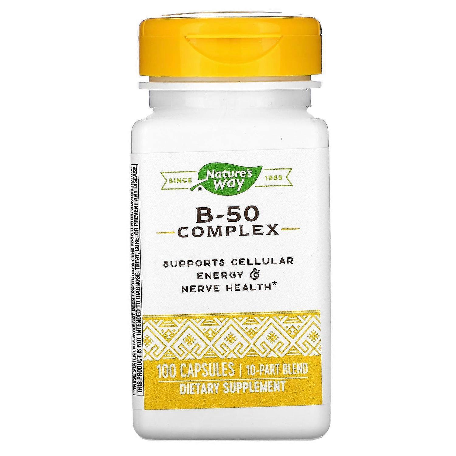 Nature's Way, B-50 Complex, 100 Capsules