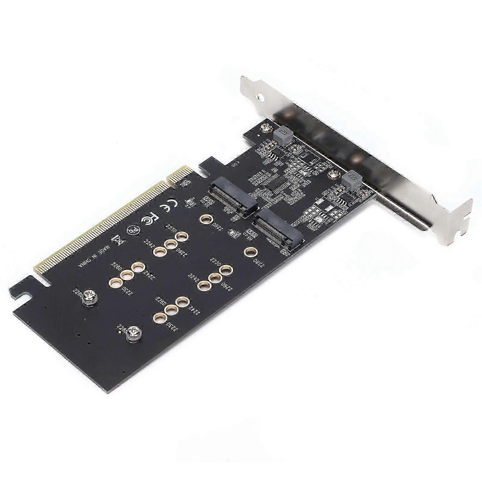 Expansion Card PCI Express 3.0 X16 to M.2 NVME SSD M.2 Hard Drive Expansion Card for PC Desktop Computer 26s
