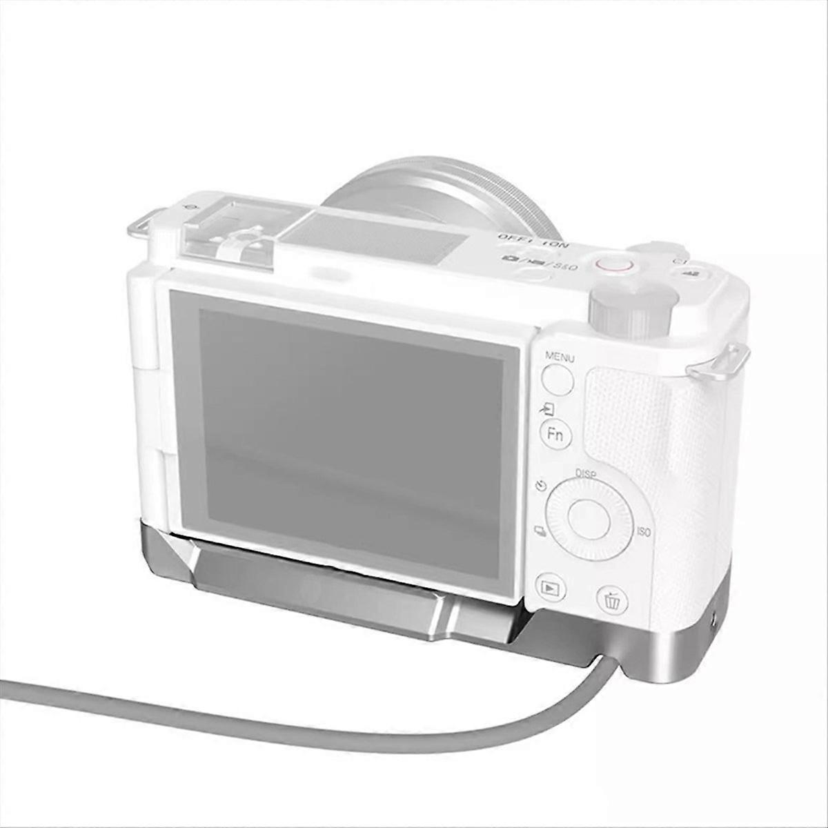 Camera Quick Release Plate Holder Hand Grip Adapter for Sony ZVE10 Camera Bracket Multifunctional Ba