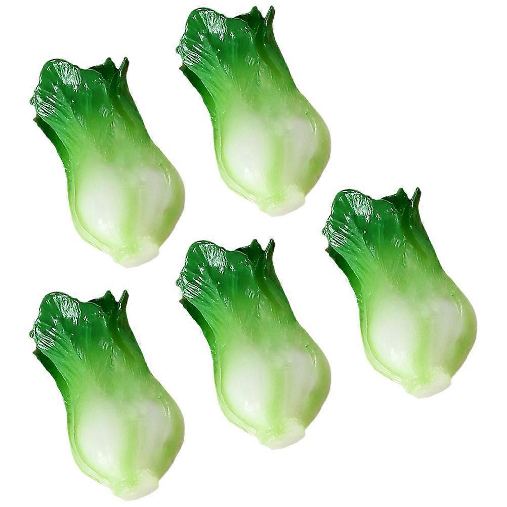 25 Pcs Realistic Shape Mini Artificial Green Vegetable Models For Home Decor And Craft Projects