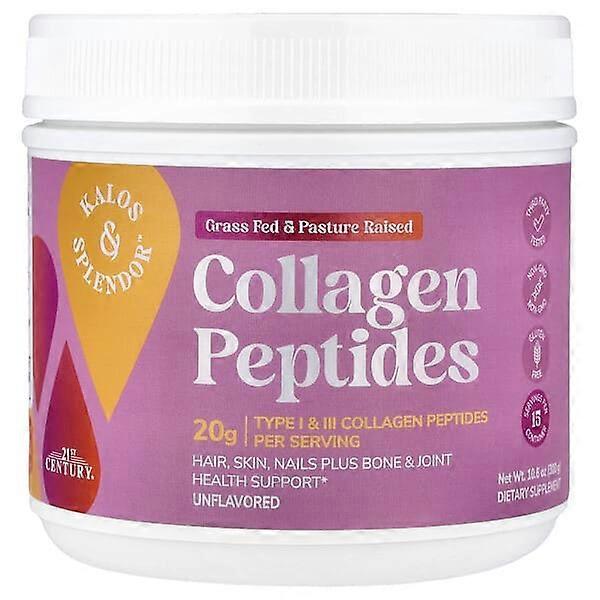 21st Century, Kalos & SplendorÃÂÃÂÃÂÃÂ¢ÃÂÃÂÃÂÃÂÃÂÃÂÃÂÃÂ¢ Collagen Peptides, Unflavored, 10.6 oz (300 g)
