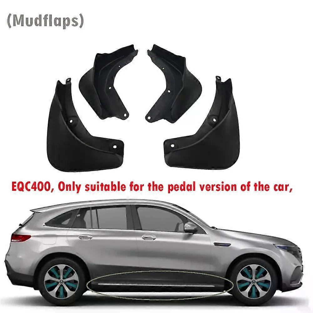 Apply 4x For Mercedes Benz EQC EQC400 N293 Mudguard Fender Mud Flaps Guards Splash Mudflaps Car Accessories 2021 2022 2023 2024 2025+