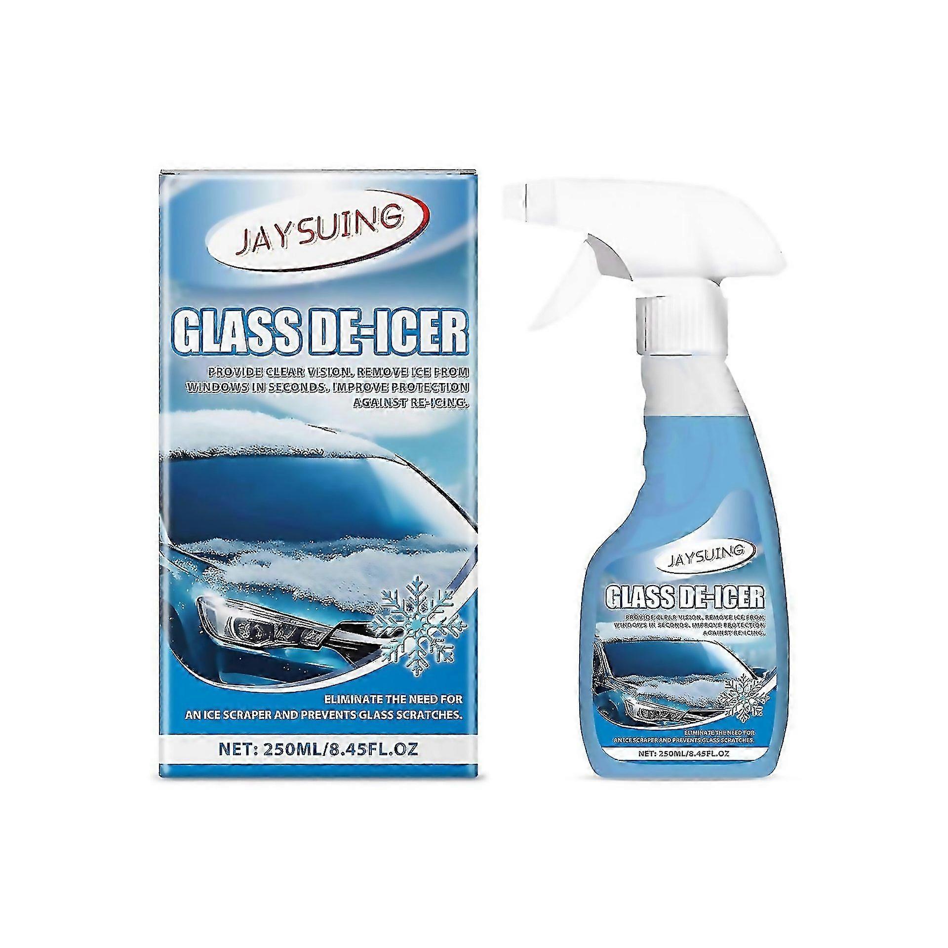 For Jaysuing Windshield Deicer Car Window Deicing Antifogging Mild Formula Convenient Cleaning Spray
