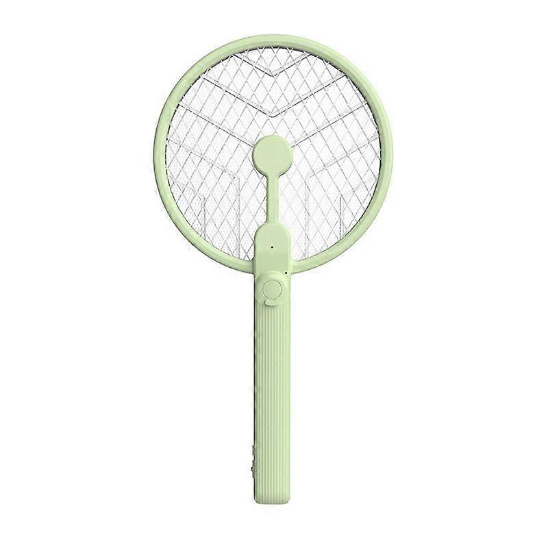 Domestique Électrique Mosquito Swatter USB Rechargeable Mosquito Killer Lamp 2-en-1 Rechargeable Multifonctionnel Pliant Choc Électrique Double Usage Moustique