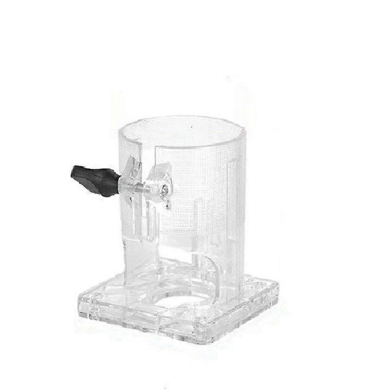 Woodworking Trimmer Router Transparent Plastic Base Power Tool Protective Shield Accessory Base