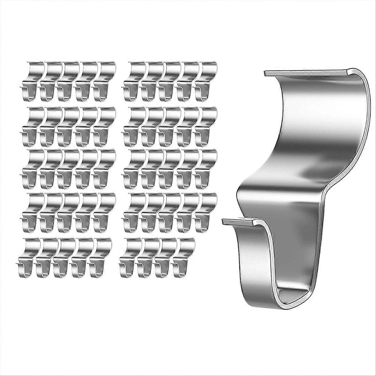 Vinyl-Siding Hooks for Hanging Outdoor,50PCS