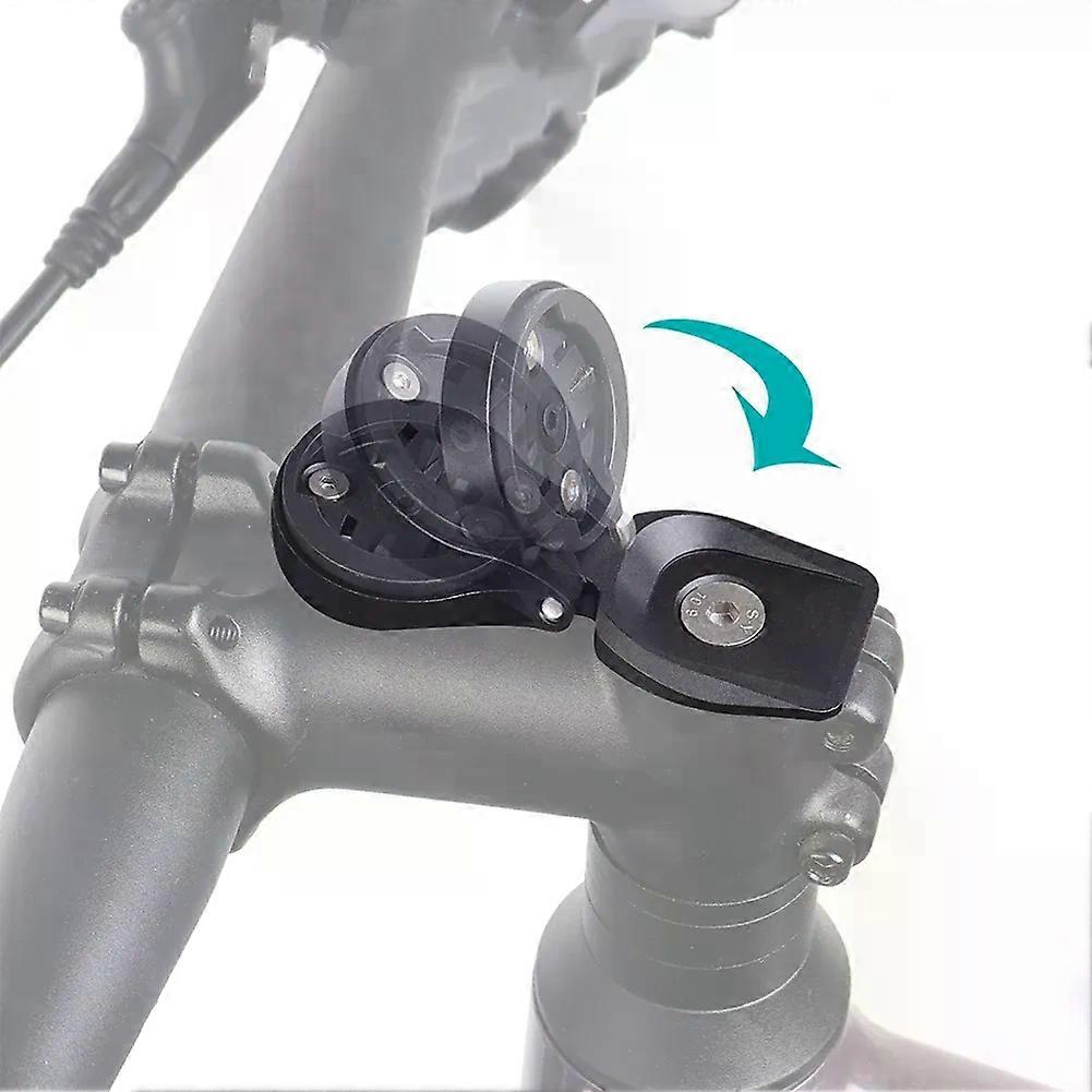 Bicycle Computer Stem Mount Holder Aluminum Alloy Speedometer Support Stand Bicycle Computer Holder for Garmin Bryton Wahoo