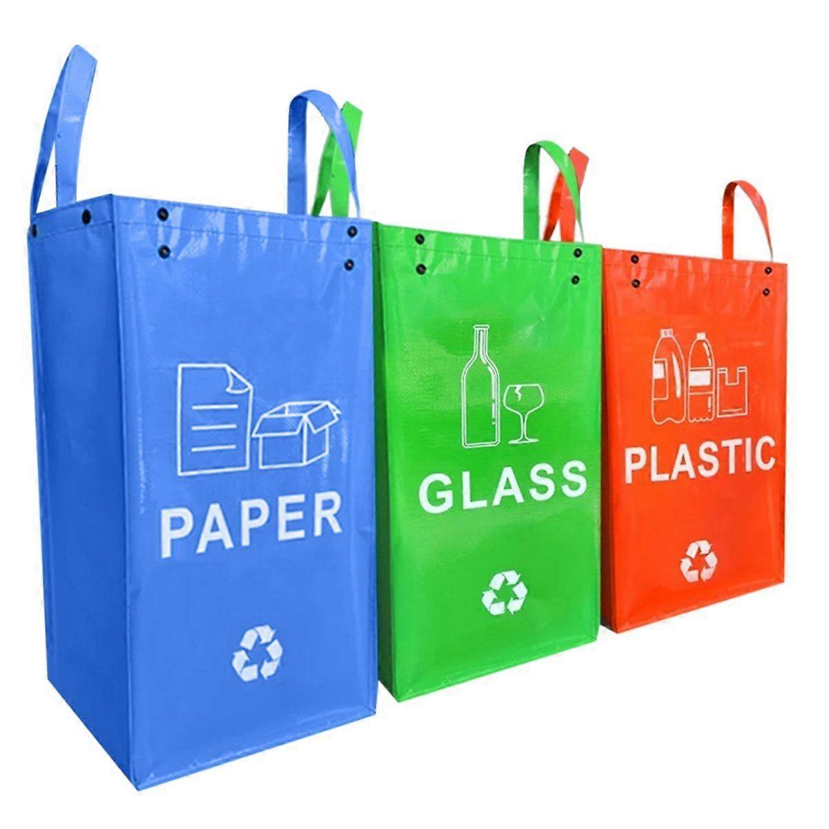 40L Foldable Trash Can,Large Capacity&Easy Clean, Pp Plastic for Home Kitchen(One for Each of the T