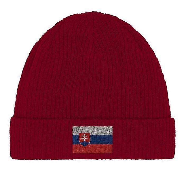 Slovakia Flag Cap in Red