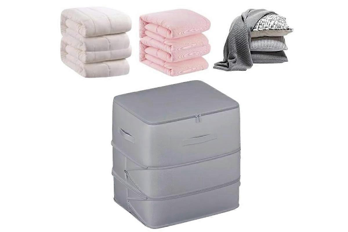 3 Layer Ultra Space Saving Self Compression Organizer Heavy Duty