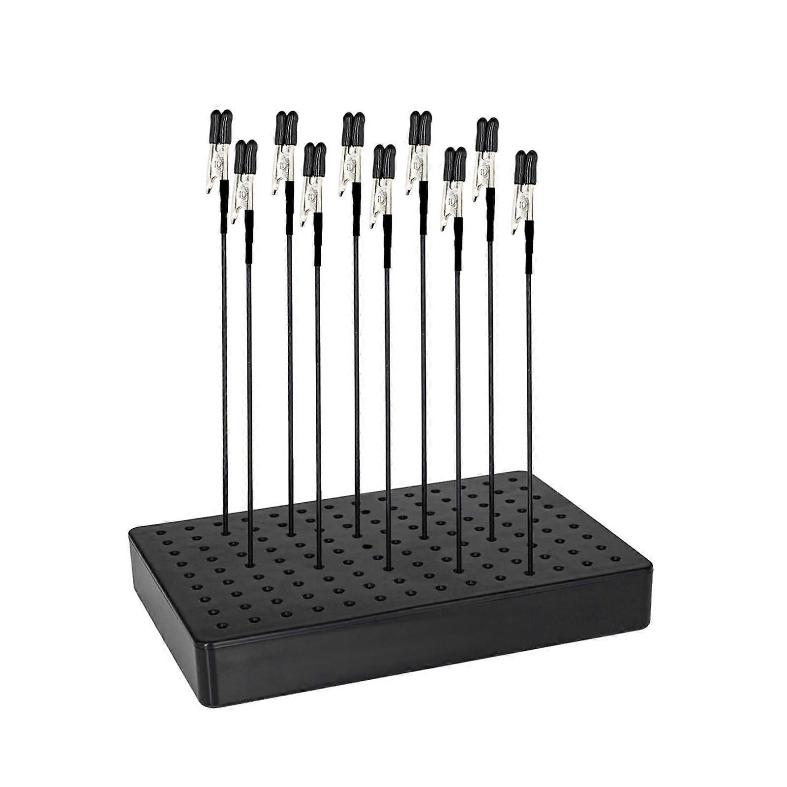 Model Painting Stand Base With Bendable Clip Sticks Set For Model Parts Coloring And Small Crafting Projects