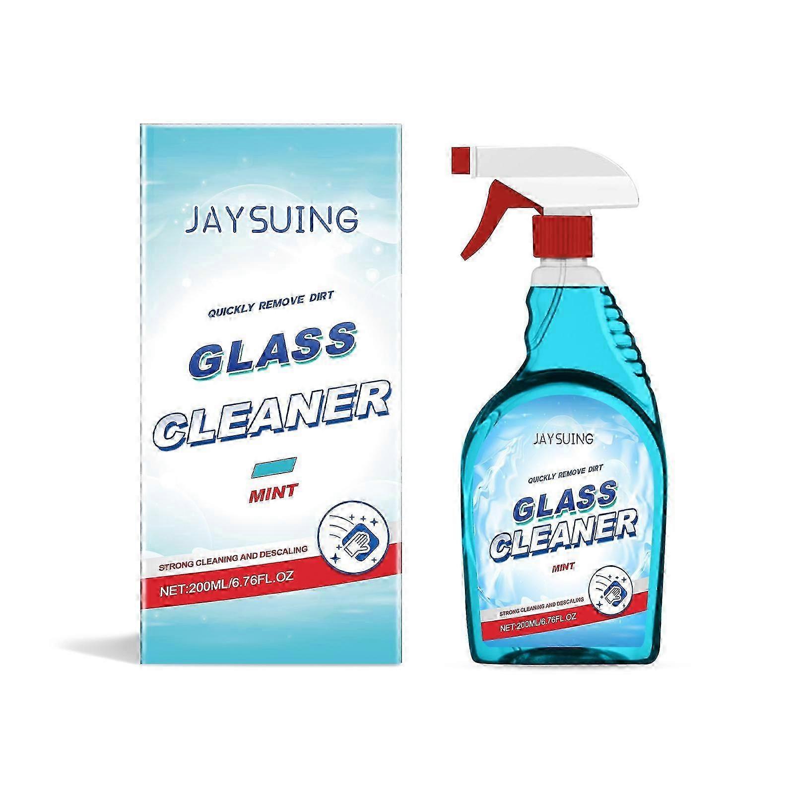 Mint Glass Cleaner - Streak-Free, Rust  Dust Prevention, 200ml