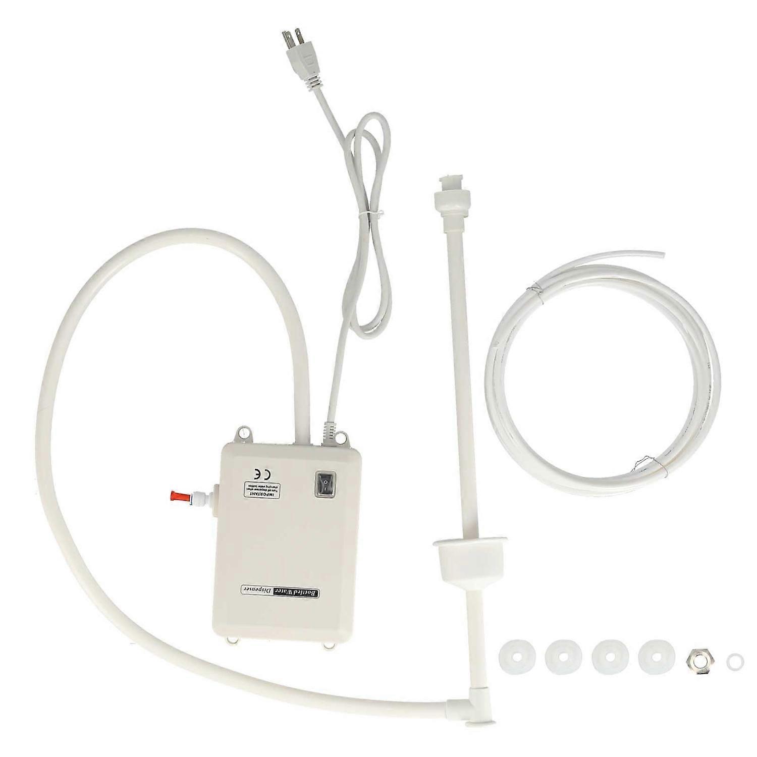 Bottle Water Pump System Self Priming with 20ft 1/4in Pipe 1 Gallon 40PSI   10A