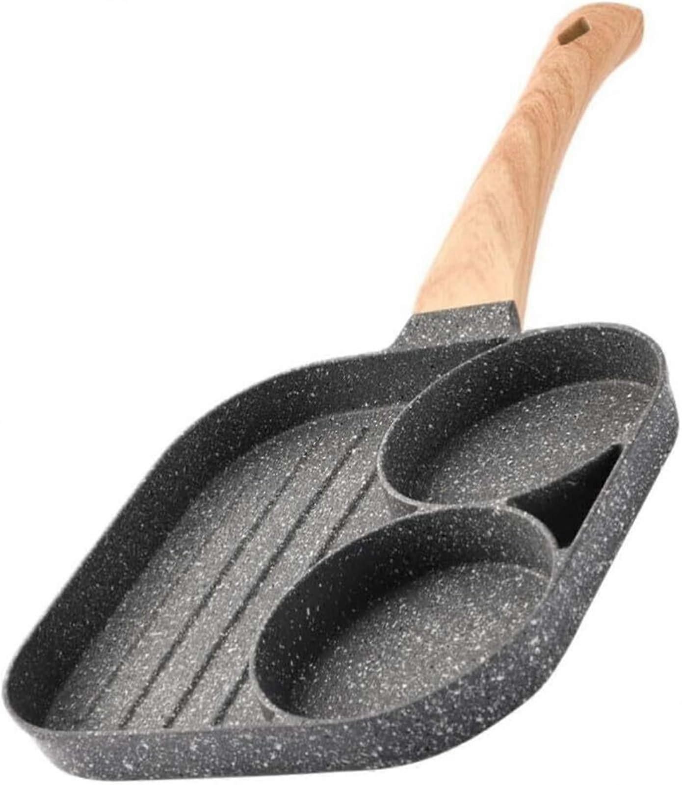 Frying Pan 2Cup Capacity Omelette Pan NonStick Breakfast Pan For Eggs Steak Waffles