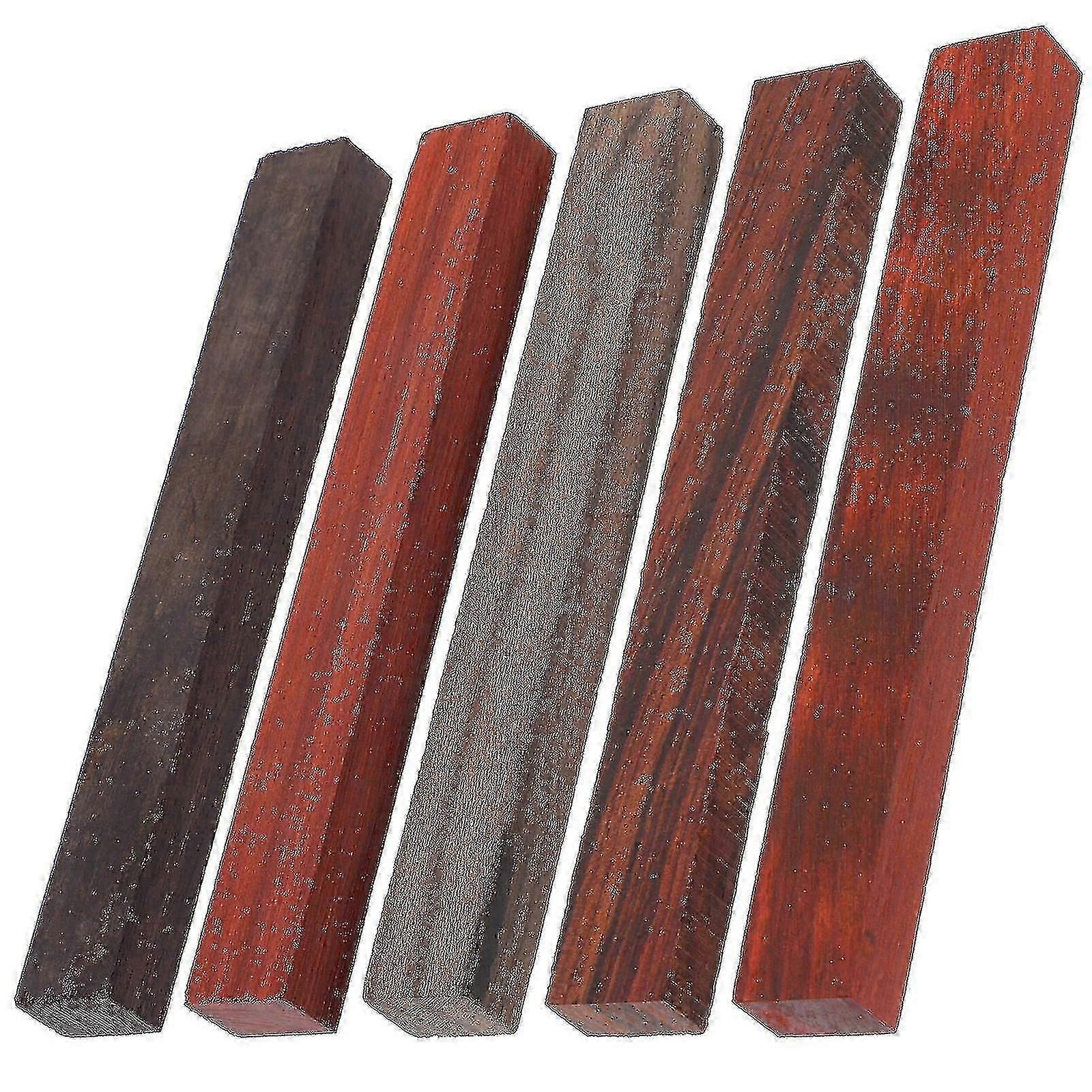 5 قطع الفراغات القلم الخشبي الغريبة لصنع قلم الخراطة الخشبية ، مجموعة مستلزمات الحرف اليدوية DIY