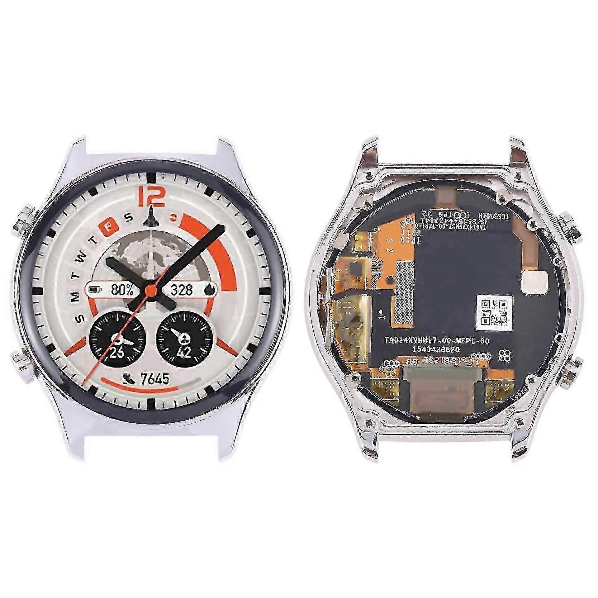 For Honor Watch Gs 4 Compatible Lcd Screen With Frame Easy To Clean And Maintain z