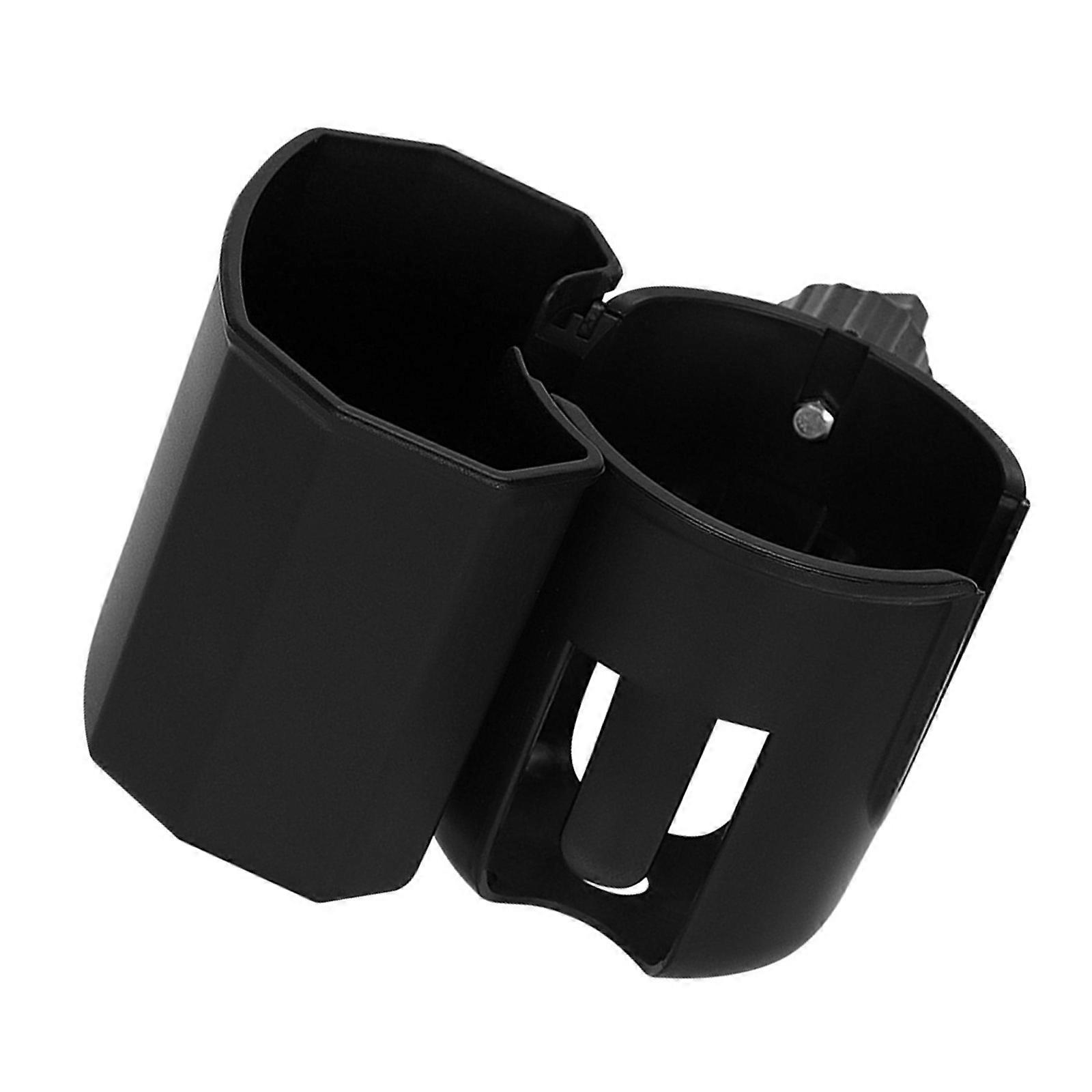 Strollers Attachment for Parent Essential Secure Snap On Installation Cup Holder for Parenting Commuting Black Multicolor