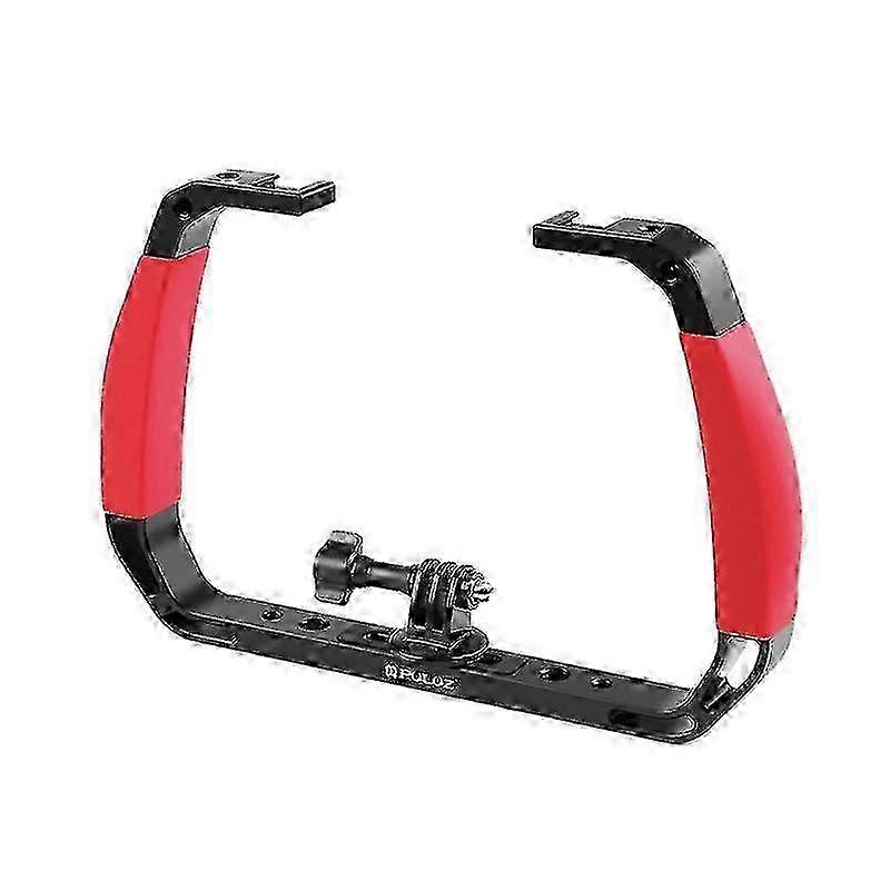 PULUZ for Gopro Sports Camera Dive Mount for DJI Action4 Expansion Handheld Dive Multi-Function Convenient Bracket,
