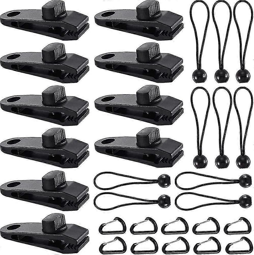 خيمة مشبك قماش القنب ، 30 قطعة مشبك قماش القنب ، مقاطع خيمة ، مقاطع قماش القنب الثقيلة ، قماش القنب