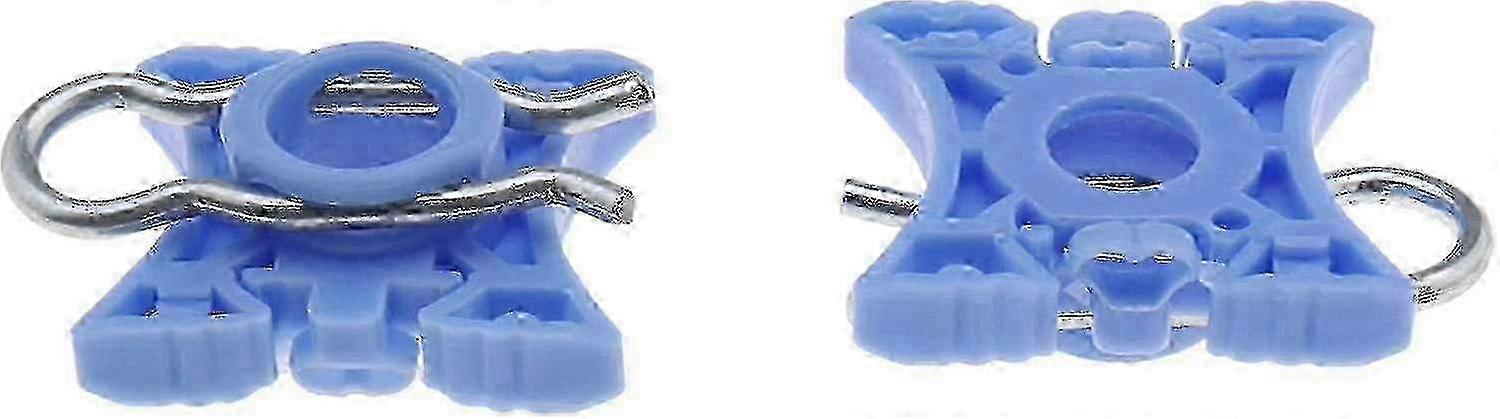 3509416 Front Window Regulator Guide Slider Clips Sliding Pivot Jaw Block Auto Replacement Parts For 740 940 960 S80 Xc70 Xc90 V70 S60(blue)(4pc