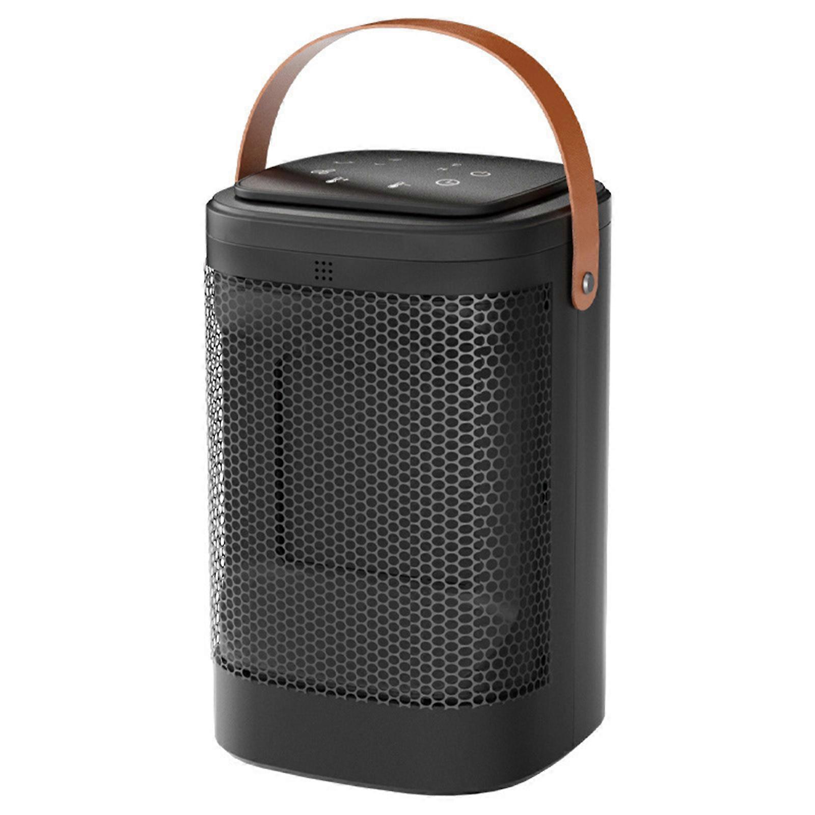 Electric Space Heaters Small Heaters for Indoor Use 1500W High Output 3 Speed Heaters for Office Desk Camping Room Multicolor