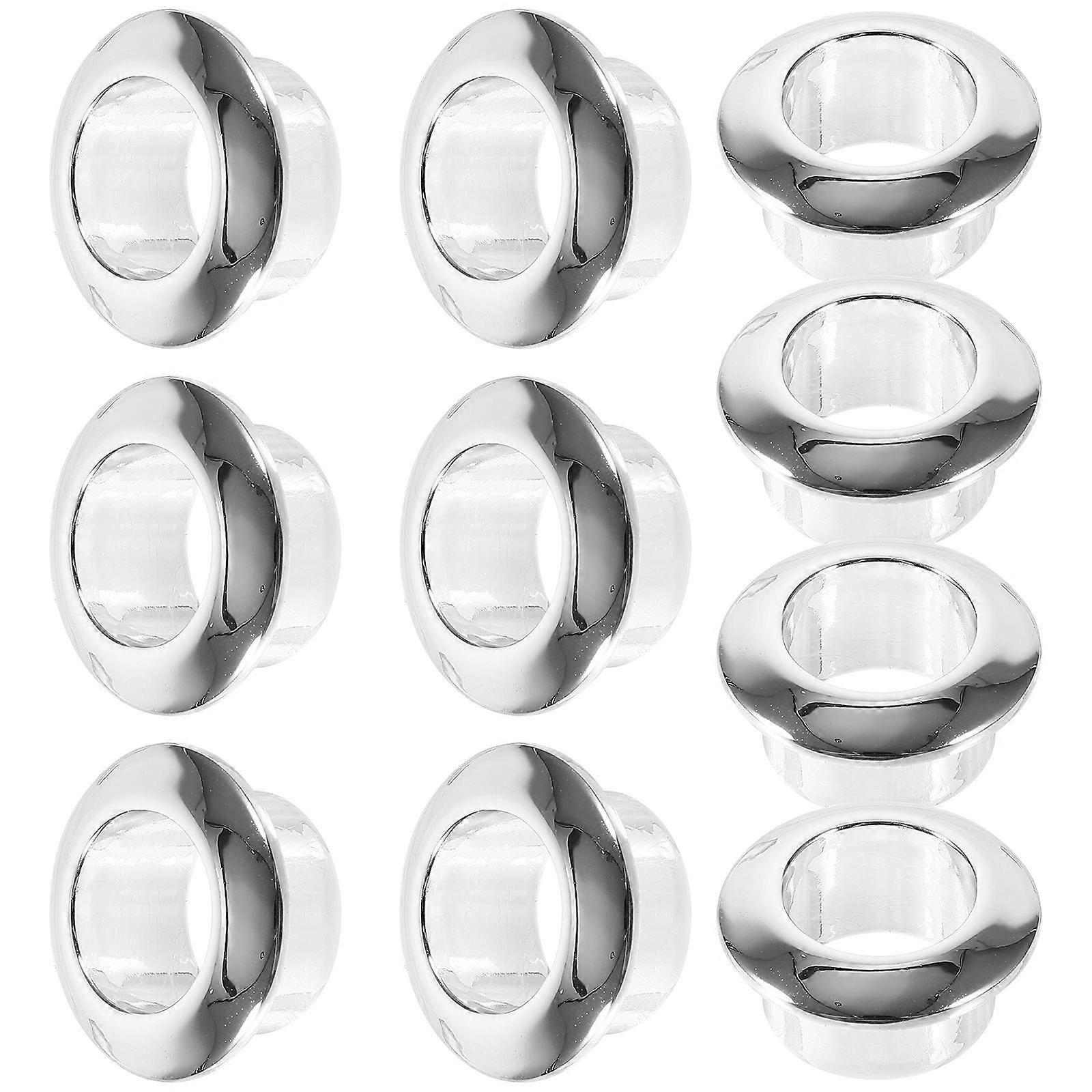 10pcs Desk Grommets Computer Table Cable Hole Cover Wire Organizer Hole Covers