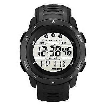 Montre de sport numérique multifonctionnelle étanche lumineuse chronométrage pour hommes montre de course sportive pour l’extérieur