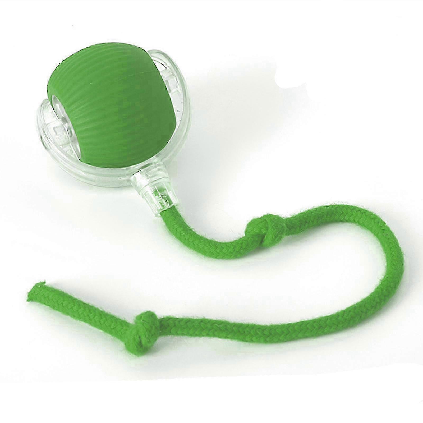 w Rechargeable Red Interactive Cat Ball with Long Tail