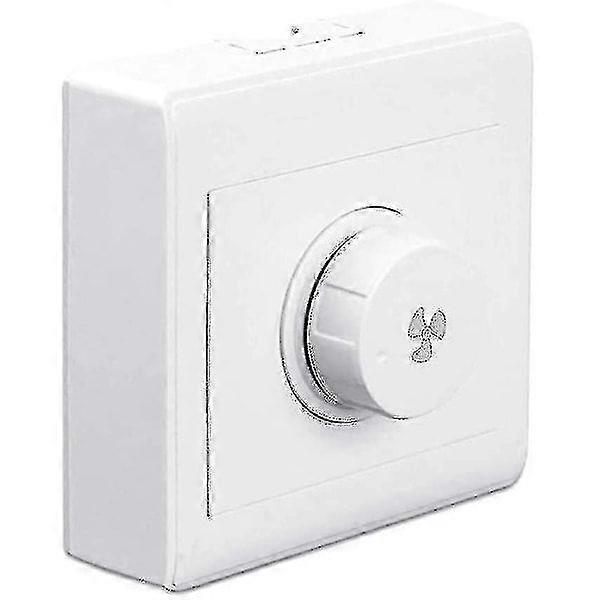 86 Type Ceiling Fan Adjustment Stepless Speed Controller Wall Switch 220V 10A Compatible With 15-300