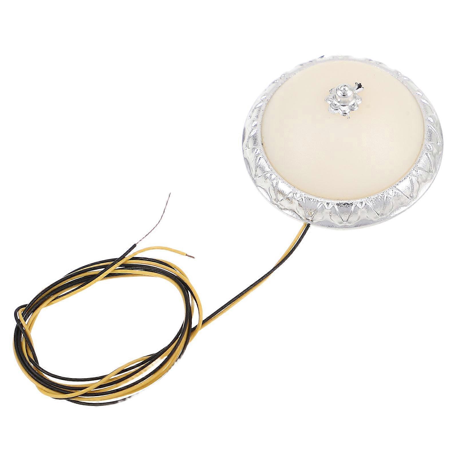 Creative Mini Lamps Dollhouse Ceiling Light for Decoration Silver Plastic