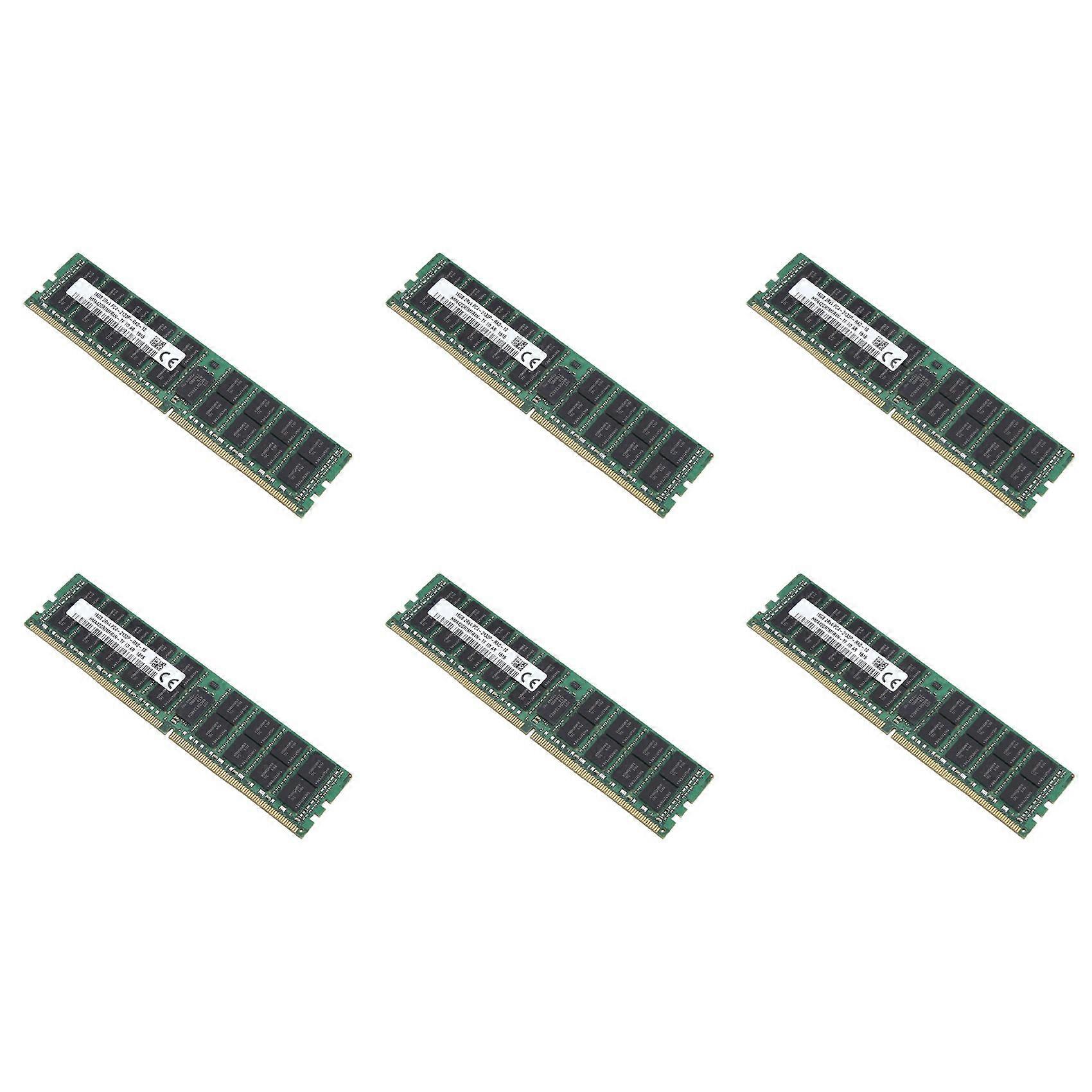 6X for SK Hynix 16GB DDR4 Server RAM Memory 2133Mhz PC4-17000 288PIN 2Rx4 RECC Memory RAM 1.2V ECC REG RAM