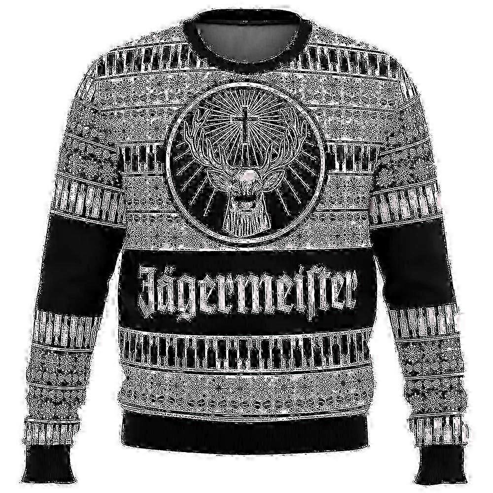 Jarmeister سترة قبيحة Pulr الرجال 3D قميص من النوع الثقيل قمم والملابس