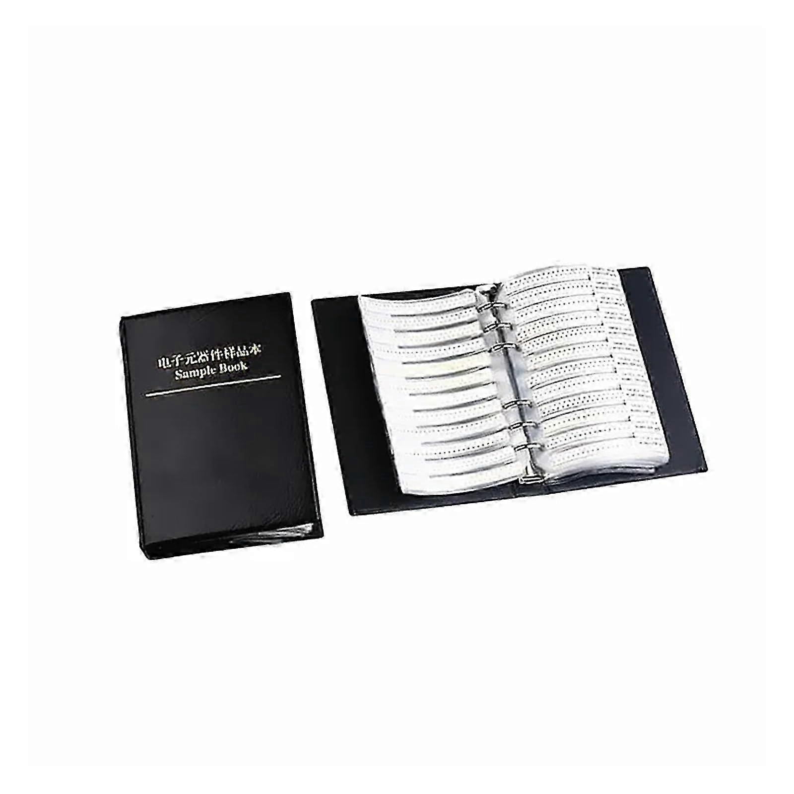 Resistor Capacitor Inductor IC SMD Components Empty Sample Book for 0402/0603/0805/1206 Electronic Component with 15 Empty Pages