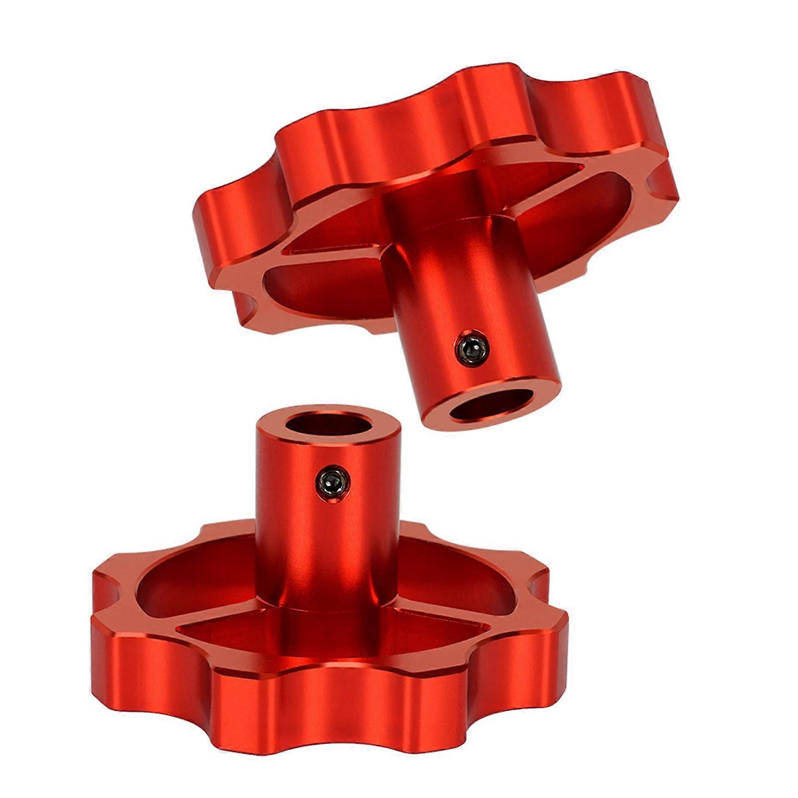 2pieces  Easy To Use Miniature Knob Pack Knob For 3D Printer Part For Enhanced Device Management  Red
