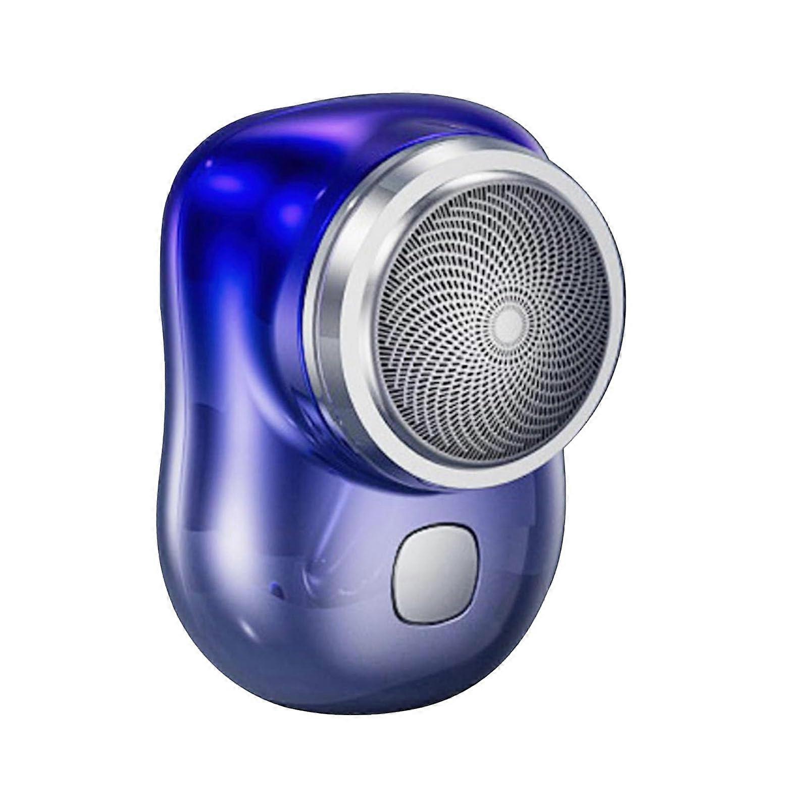 Portable Electric Shaver with TypeC Fast Charging, Compact Mini Razor for Travel Men and Women Blue