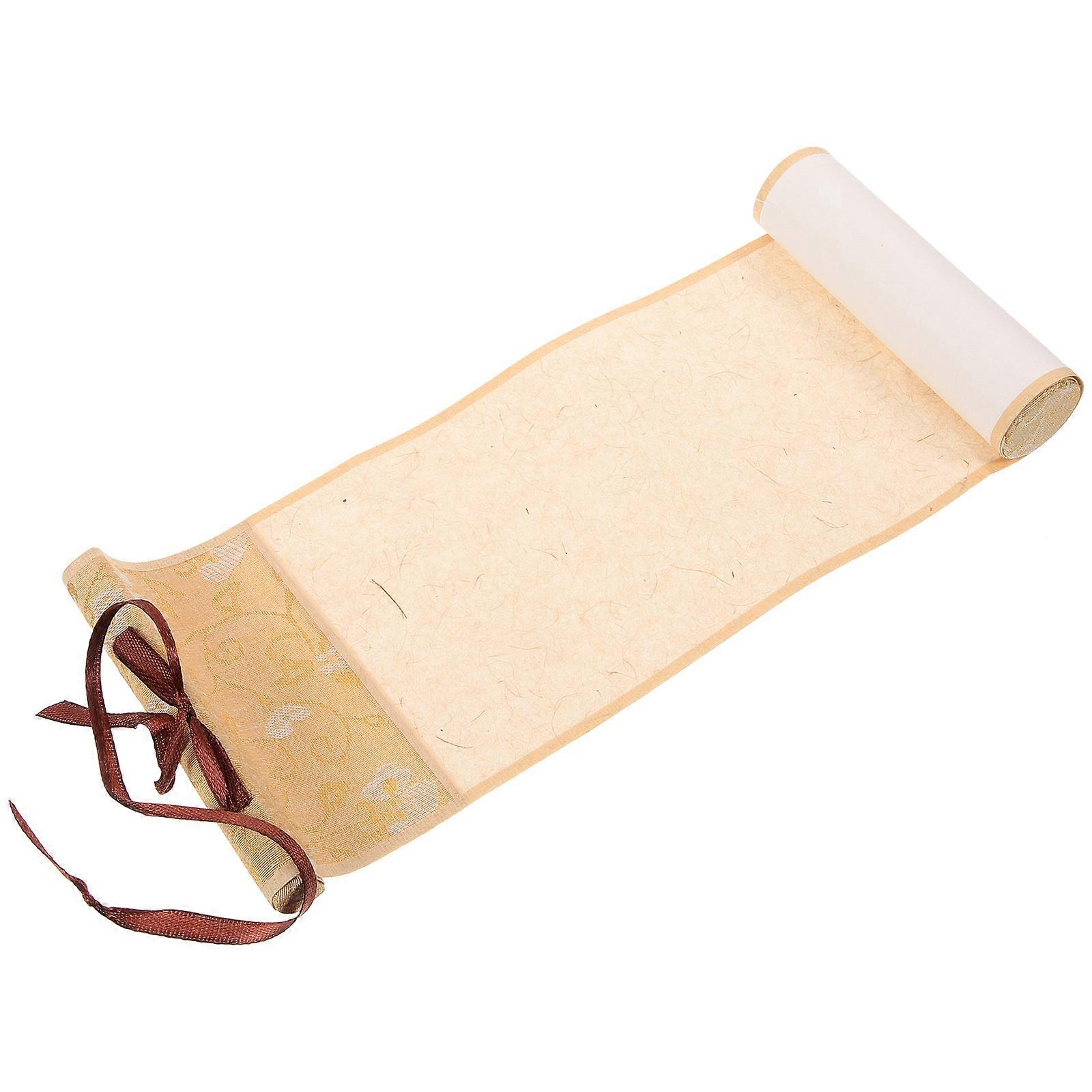 Blank Scroll for Painting Chinese Blank Calligraphy Paper Chinese Painting Scroll Blank Painting Paper