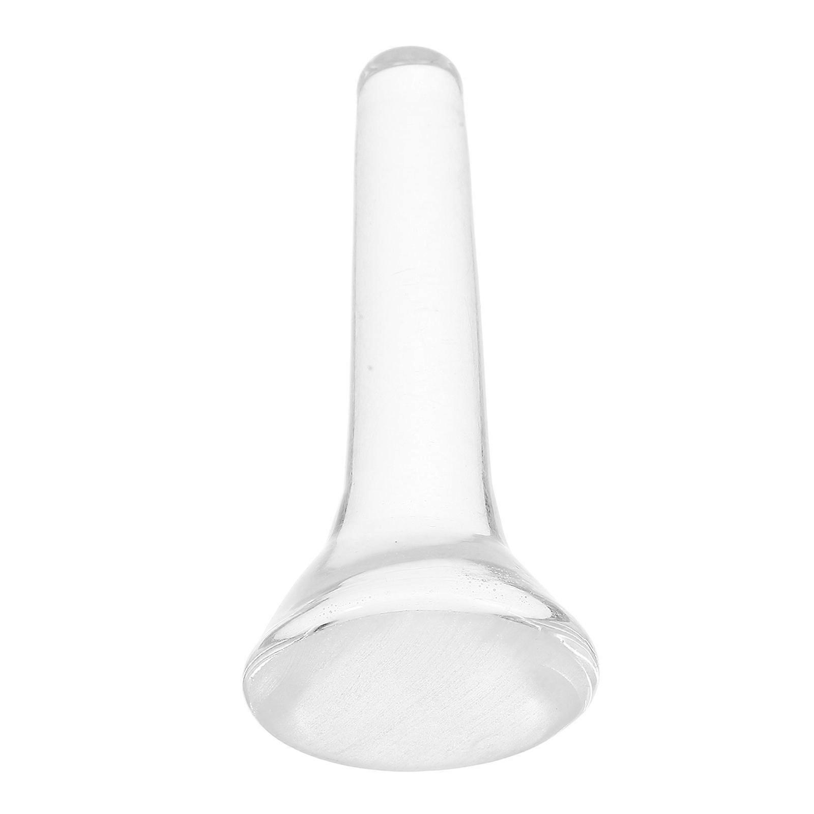 Transparent Crystal Flat Bottom Grinding Rod for Manual Medicine