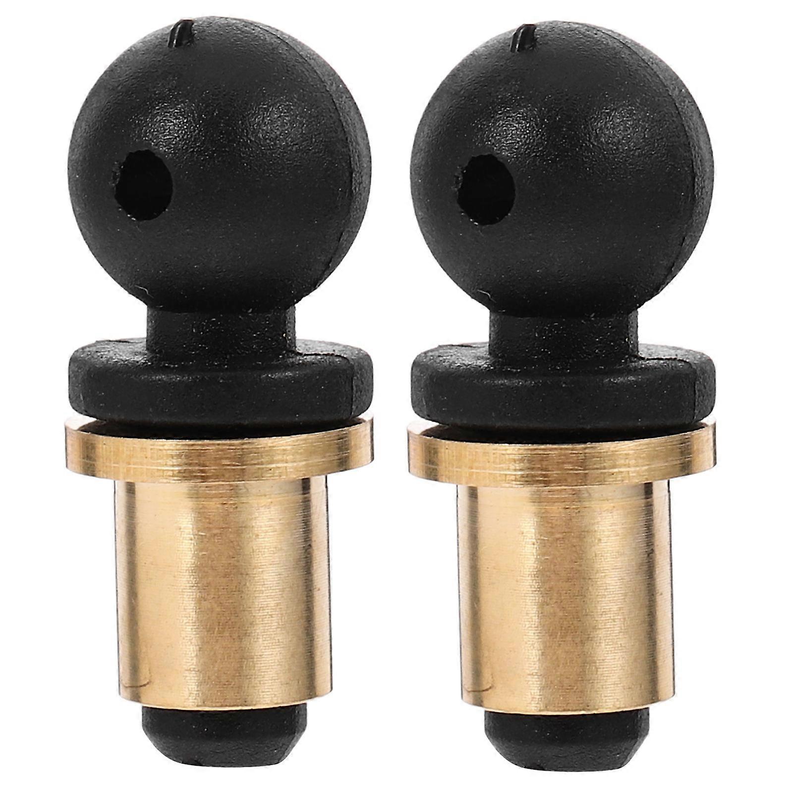 Golden Plug for Stoppers 2Pcs Reusable Gourd Plugs