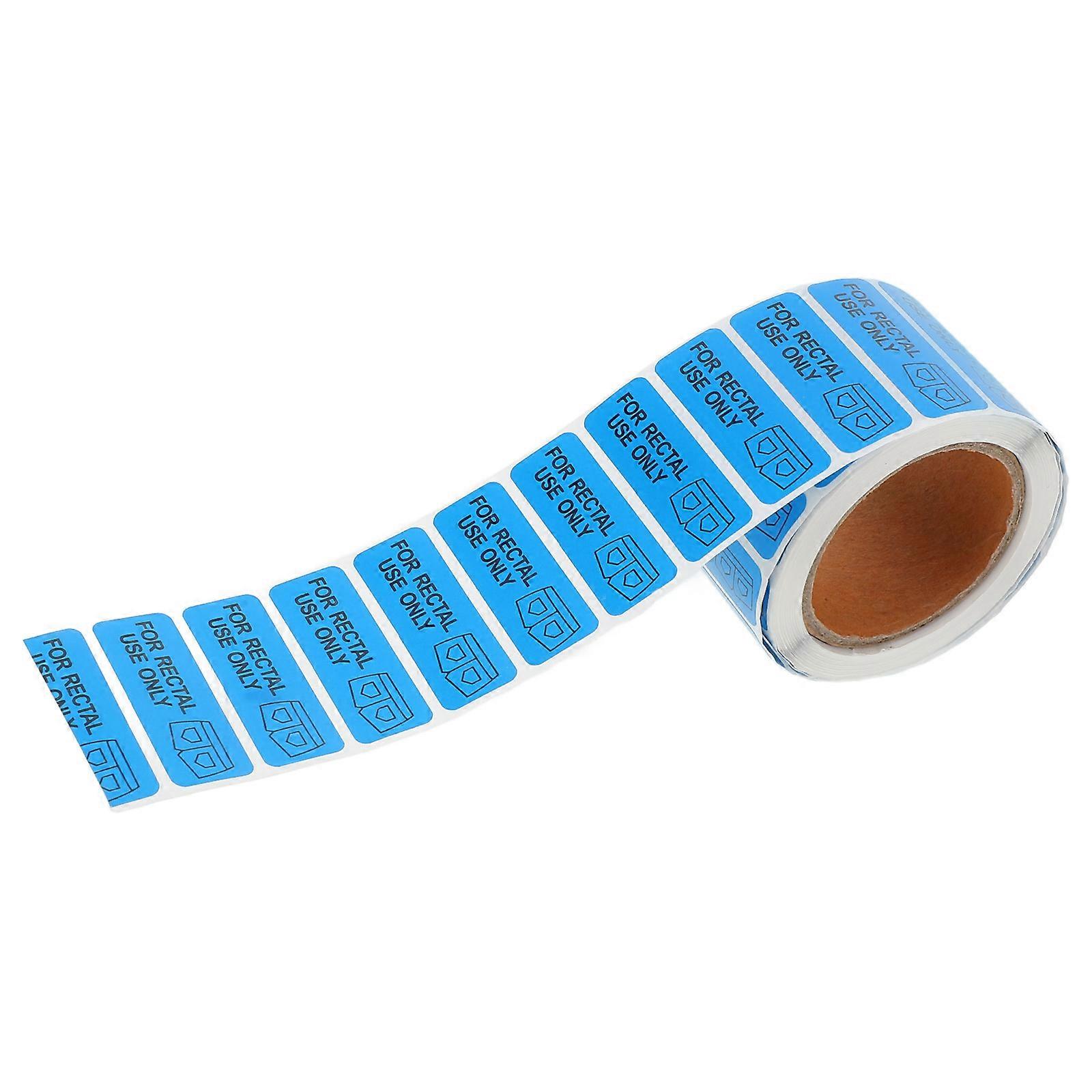 Prank Use Only Stickers for Decoration 1 Roll Blue Stickers
