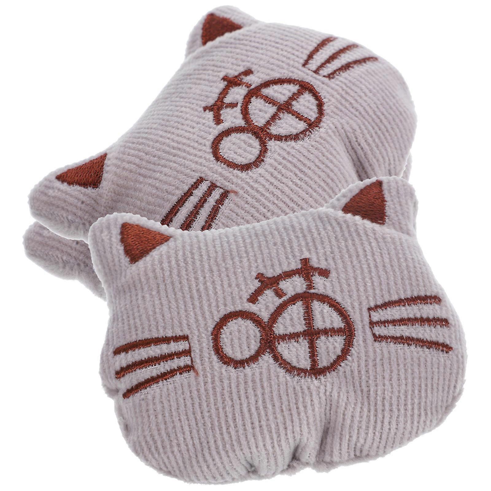 Lovely Catnip Toy Plush Cat Chew Toy for Molar Care 6Pcs