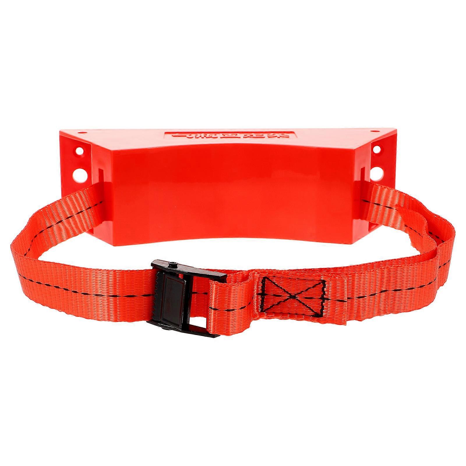 Red Gas Cylinder Mounting Bracket for Securely Holding Tanks Easy Installation Multiple Sizes