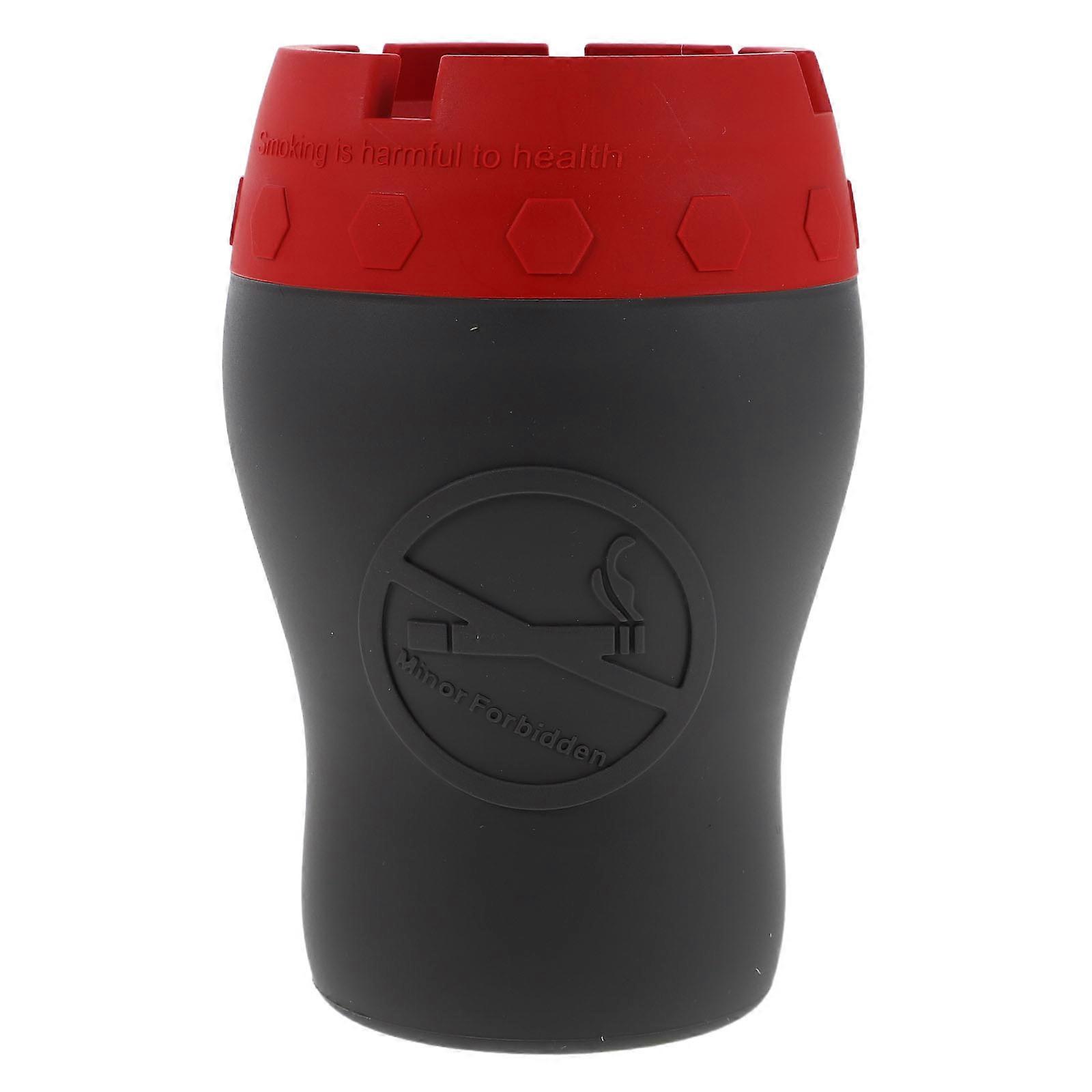 Car Ashtray Silicone Lid Design for Smokeless Use