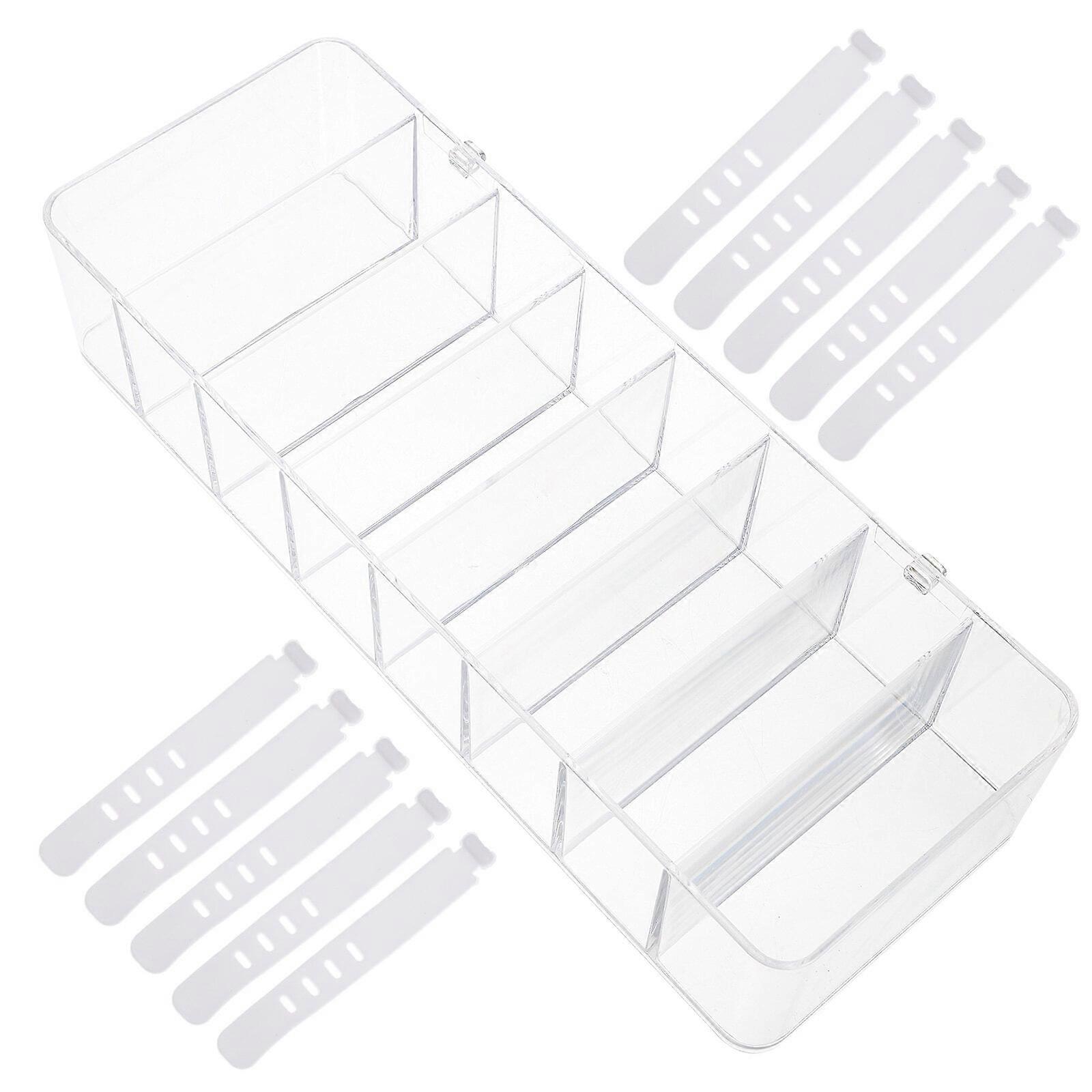 1 Set Cable Management Box Charger Management Box Storage Bin With Cable Ties