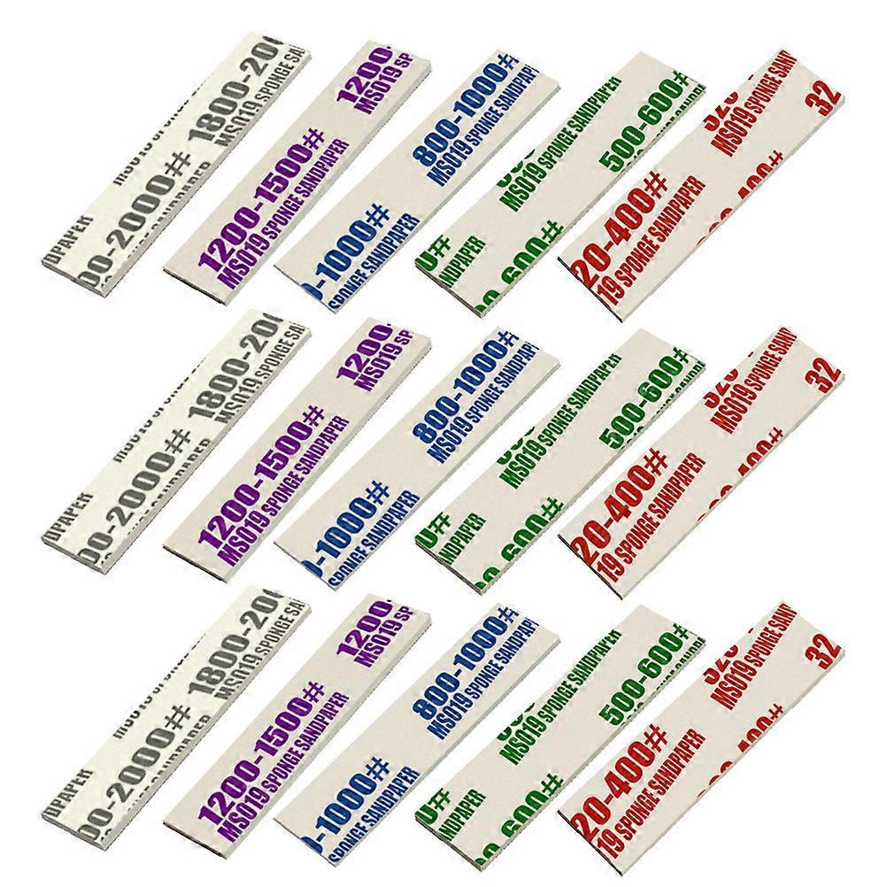 Sanding Sponge for Model Toy Hobby Use 150Pcs Assorted Colors Pack