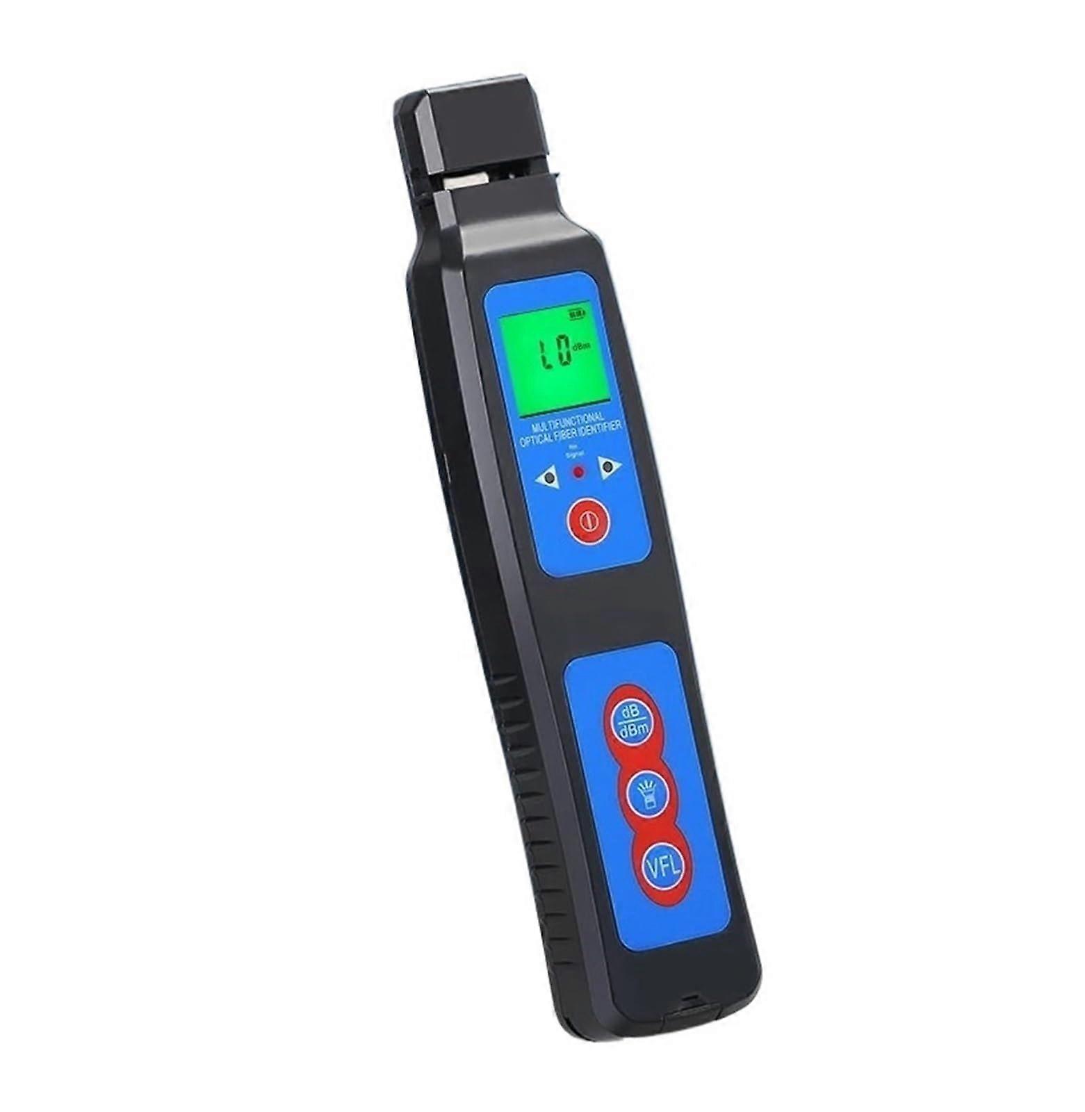 Optical Fiber Power Meter AUA40A Fiber Optic Identifier BuiltIn 10 mW Visual Fault Locator Detecting Cable Faults